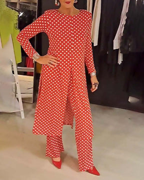 SoftDot Harmony Set – Casual Two-Piece Outfit