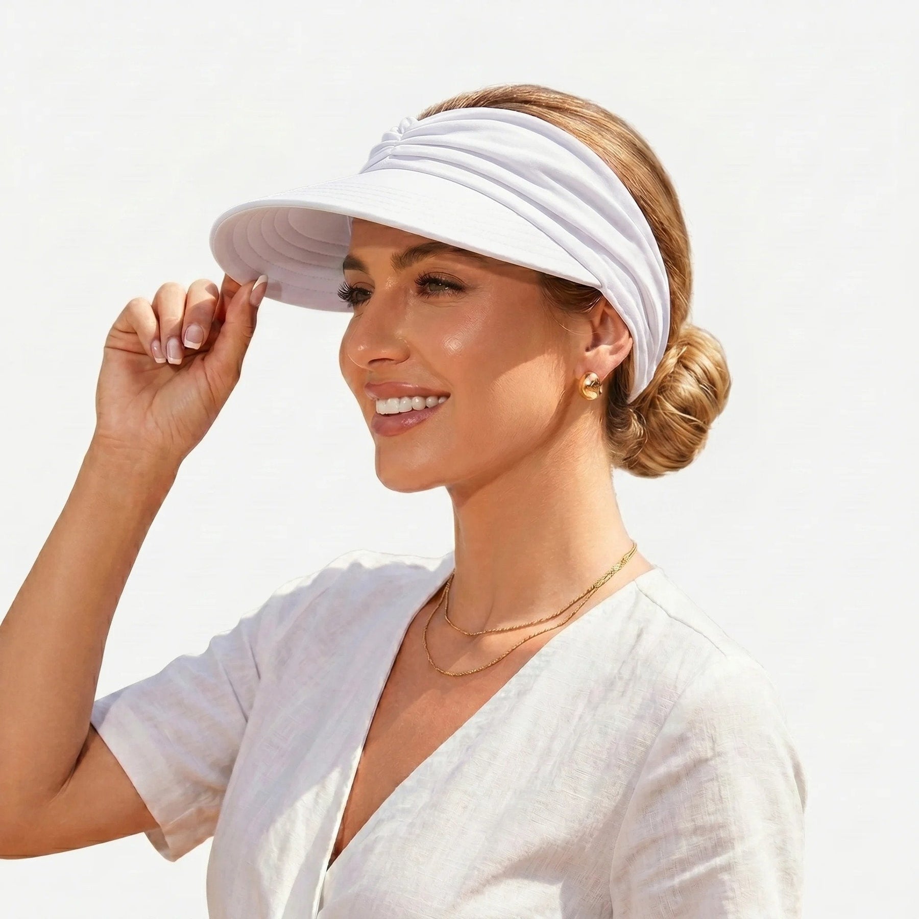SunPony – UPF 50+ Ponytail Sun Visor Hat
