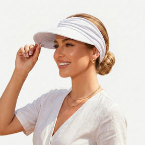 SunPony – UPF 50+ Ponytail Sun Visor Hat