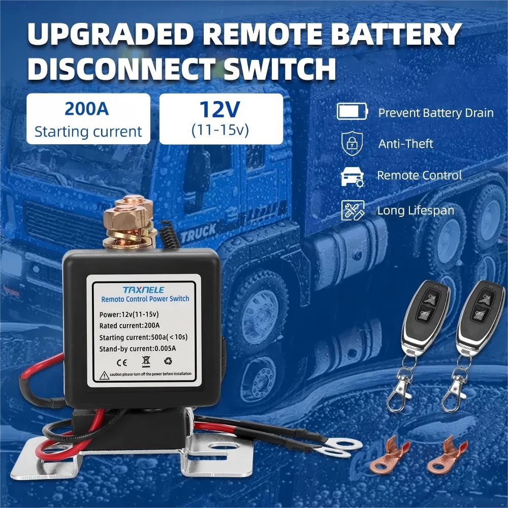 AuraLink – Wireless Remote Control Battery Relay Switch