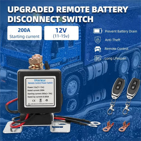 AuraLink – Wireless Remote Control Battery Relay Switch