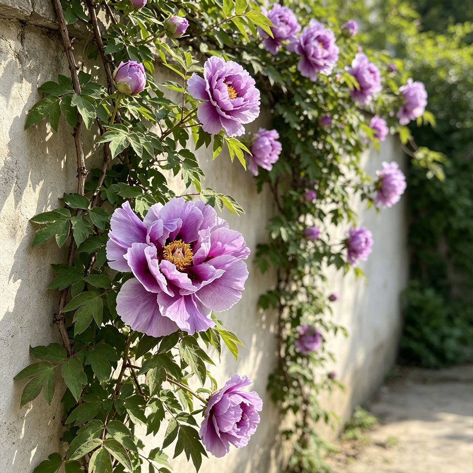 🌸 Rare Climbing Peony Bulbs🪴Big Full Blooms, Cold Hardy Perennial, Easy to Grow Garden Favorite