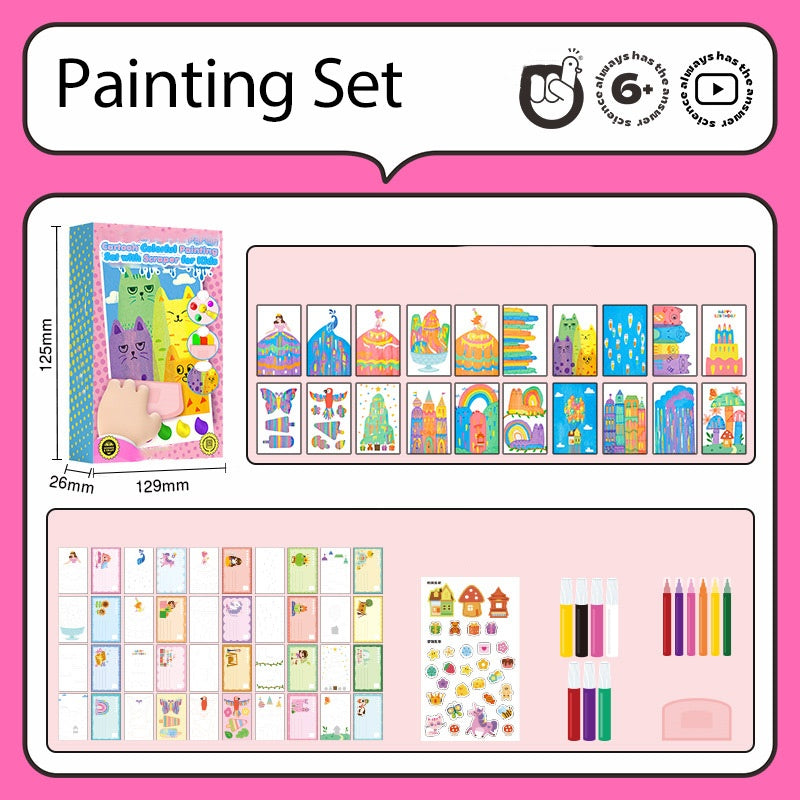 WonderSketch – Kids Creative Scratch Kit