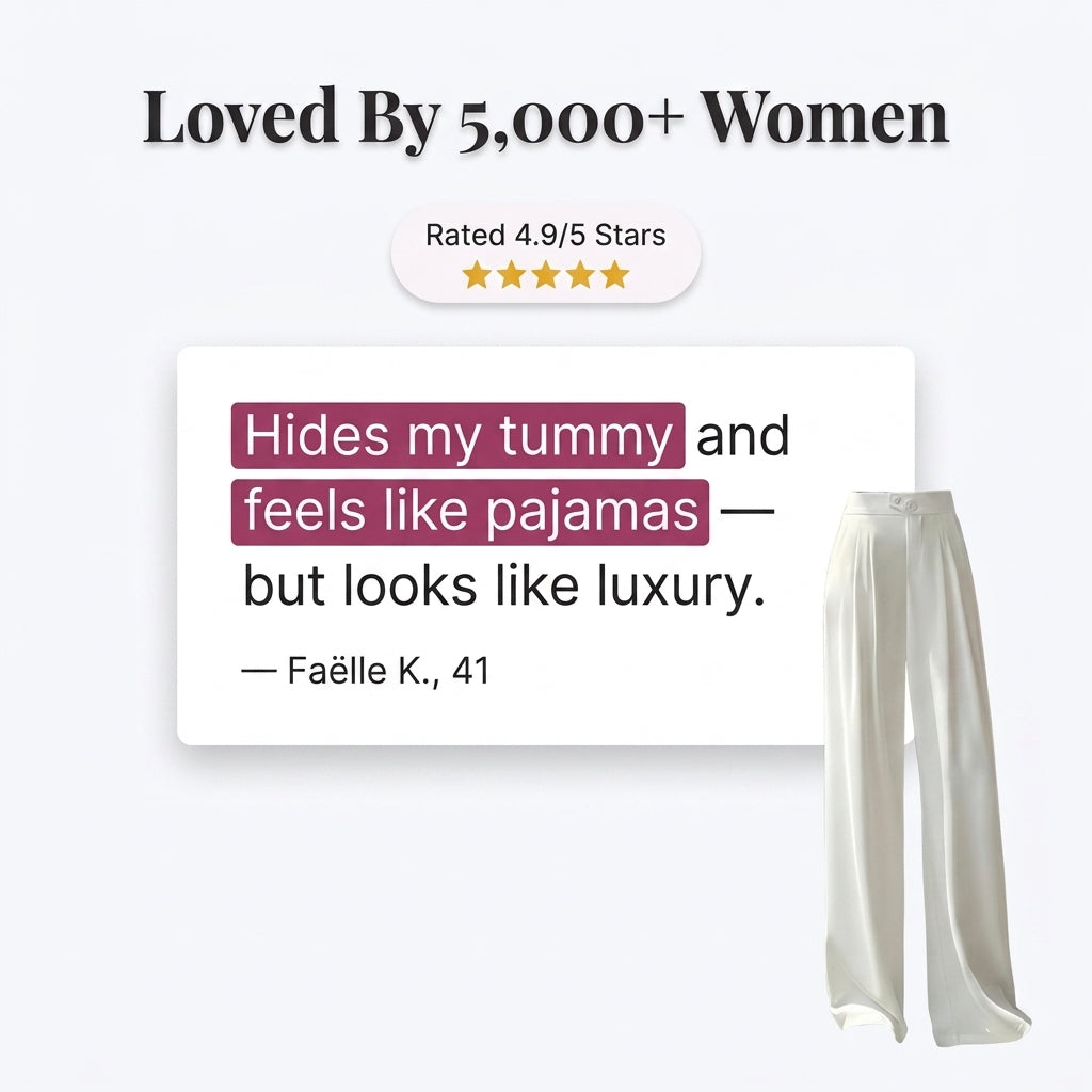 GraceFlow – High Waist Wide Leg Comfort Pants