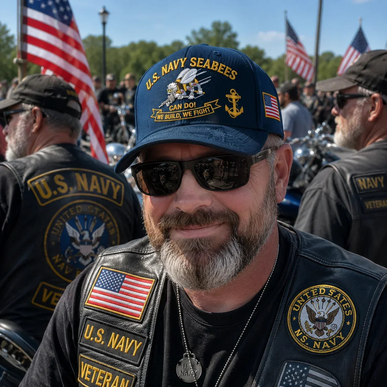 Seabee - US Navy Seabees “Can Do!” Tribute Cap 🇺🇸