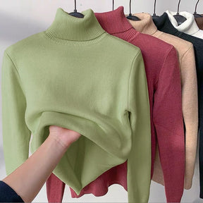 GlowThread – Cozy Turtleneck Pullover Sweater