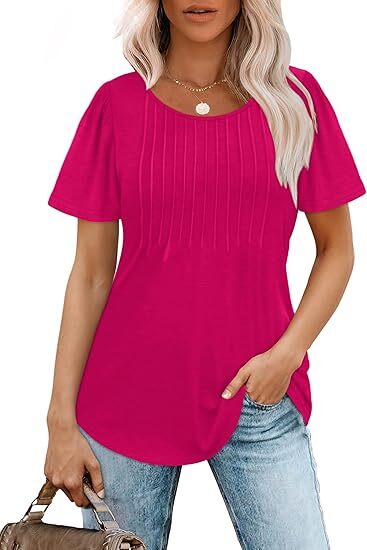 SoftMuse – Casual Dressy Summer Blouse