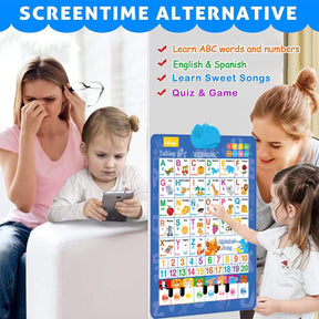 TinyGenius – Kids Talking Learning Wall Board