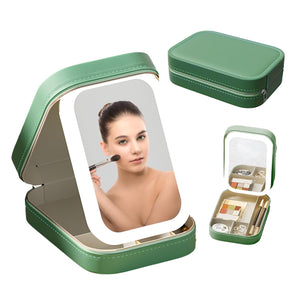 LuxeReflect – Portable Travel Makeup Mirror
