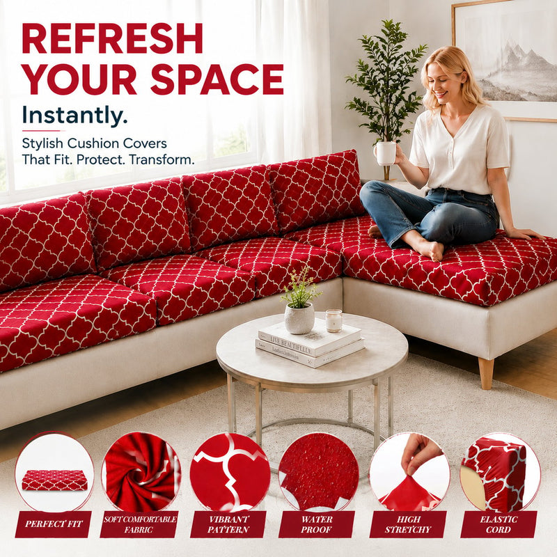 PatioLuxe – Stretch Seat Cushion Cover