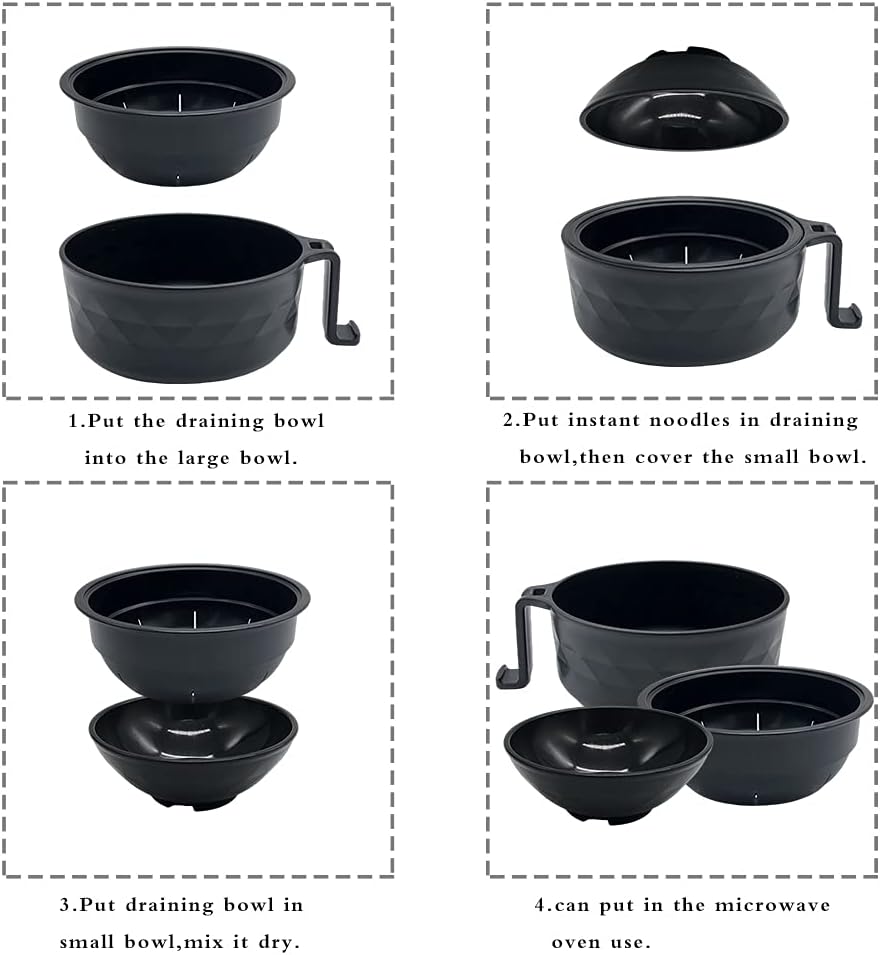 LunchNest – Durable Instant Noodle Bowl Set