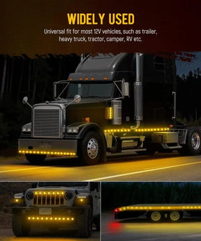 LumaSignal – 3rd Gen Amber Watermelon Side Marker Lamp