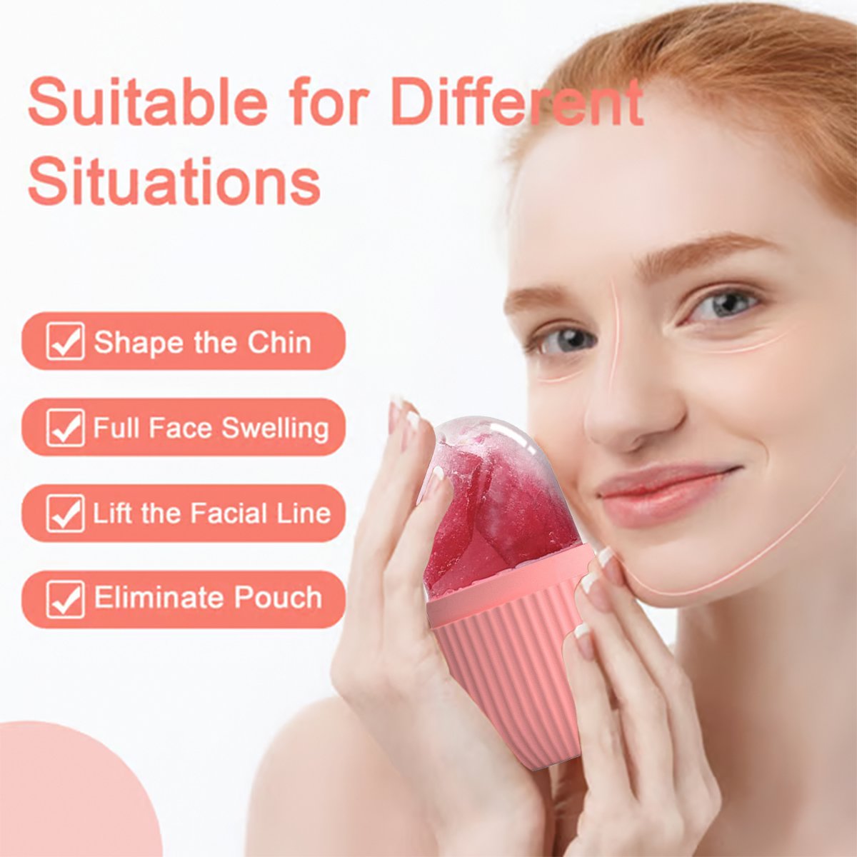 IceLuxe – Skin Reviving Ice Roller for Face