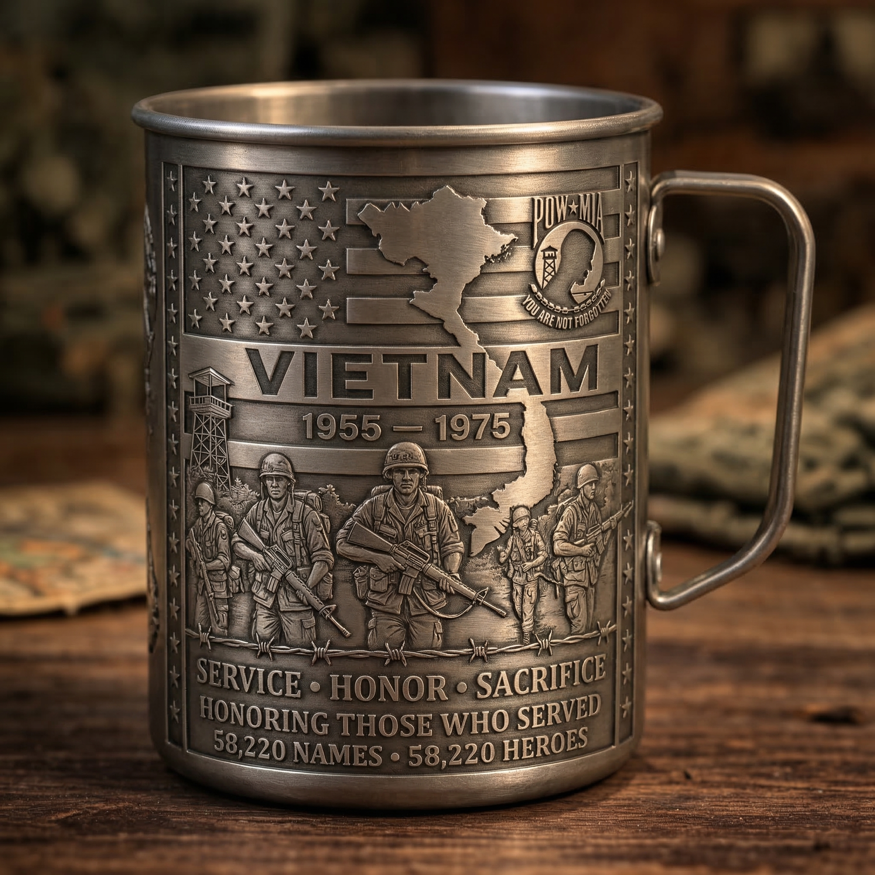 FreedomSteel – Vietnam Veteran Mug