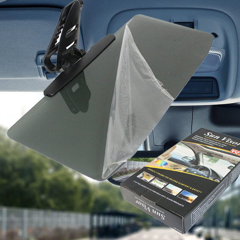 DriveShade X – Anti-Glare Visor Extender Lens