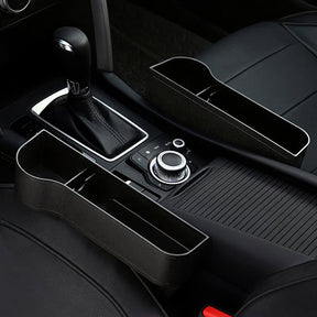 DriveMate – Multi Pocket Leather Car Seat Storage Organizer