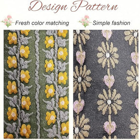 LumeFlora – Soft Cotton Embroidered Flower Socks