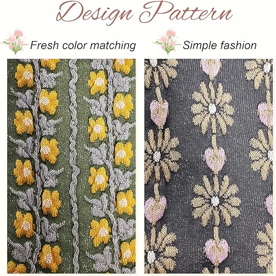 LumeFlora – Soft Cotton Embroidered Flower Socks