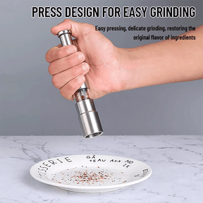 GrindMaster – Stainless Steel Salt And Pepper Grinder