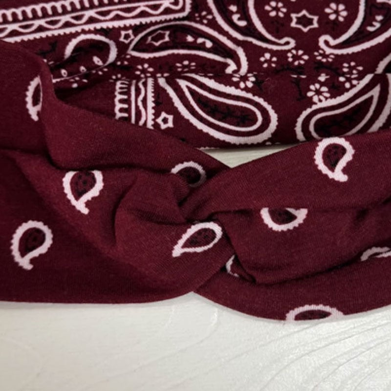 BohoFlex Headband – Cross Knot Style