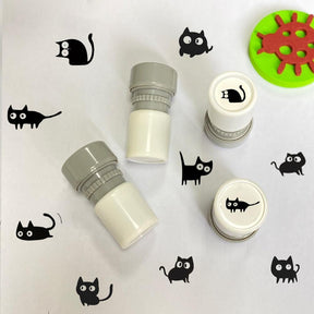 MeowMark – Cat Pattern Stamp Set