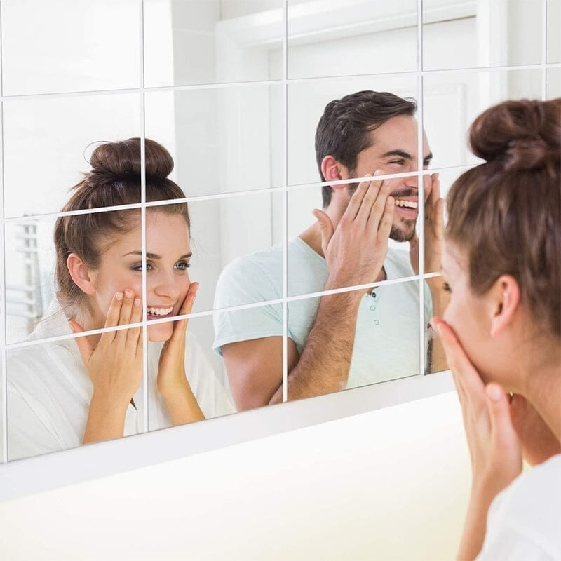 ShineWall Decor – PET Mirror Stickers
