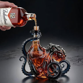 OctoSpirits – 3D Octopus Decorative Bottle