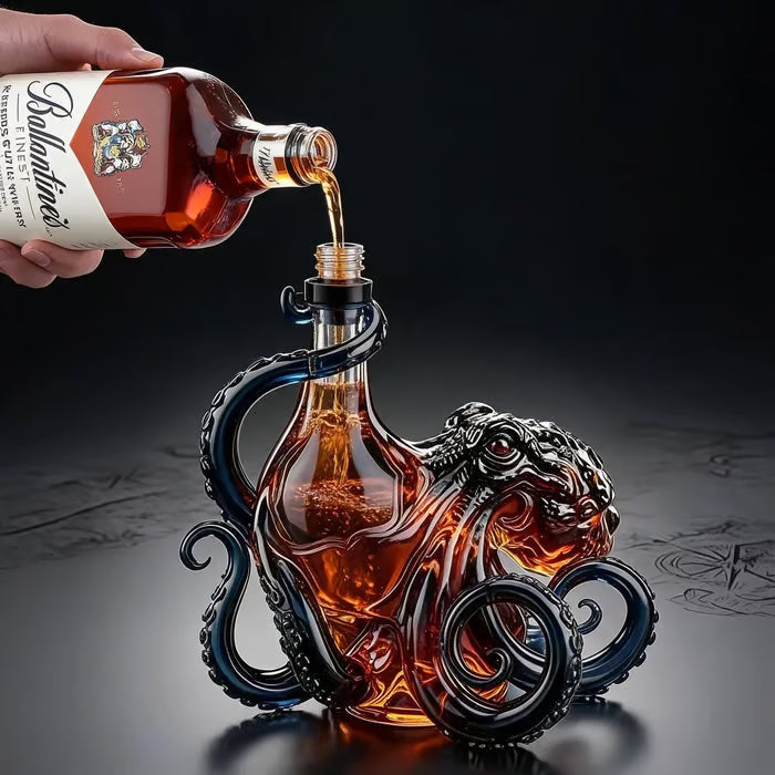 OctoSpirits – 3D Octopus Decorative Bottle