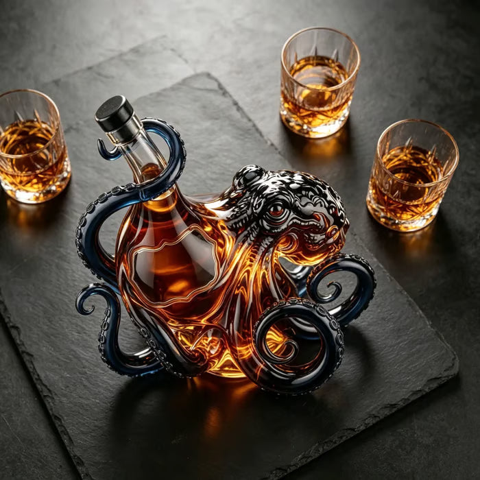 DeepPour – Octopus Collector Whisky Decanter
