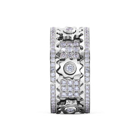 Zigzag - Sliding Ring Modern Statement Style