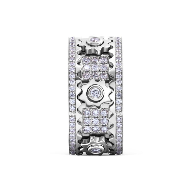 Zigzag - Sliding Ring Modern Statement Style