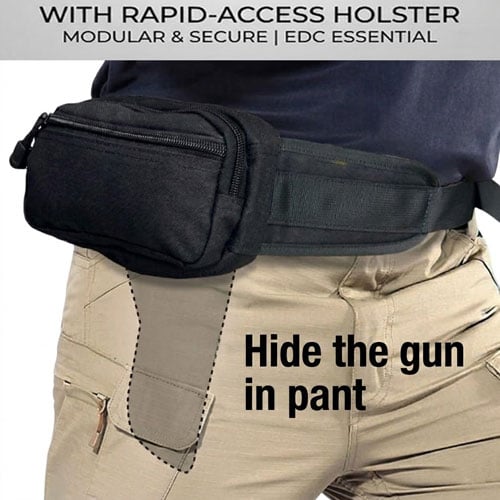 TrailSecure – Quick Access Everyday Carry Hip Pack