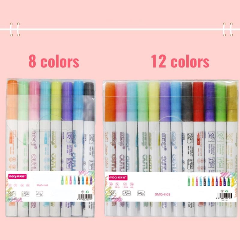 ShimmerStroke – Dual Tone Marker Set