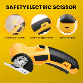 RapidSlice – Rechargeable Fabric & Metal Scissors