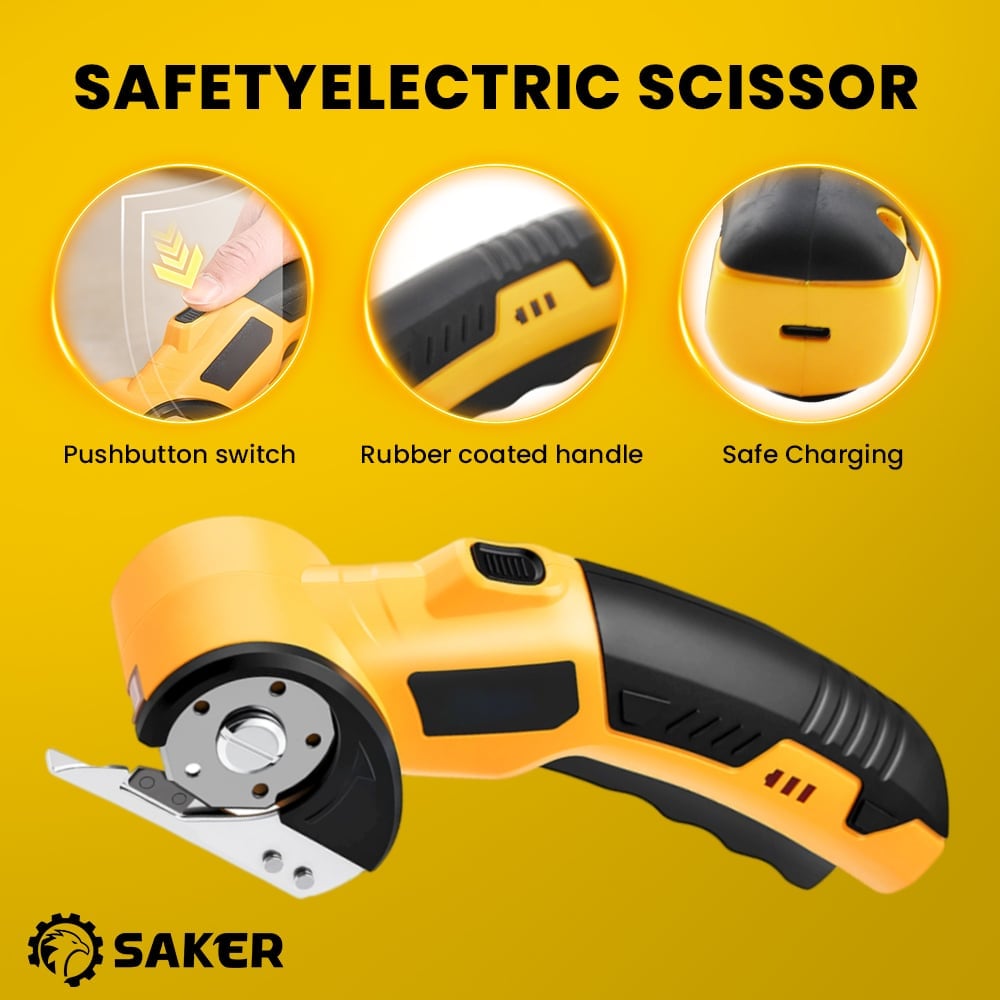 RapidSlice – Rechargeable Fabric & Metal Scissors