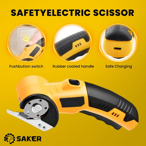 RapidSlice – Rechargeable Fabric & Metal Scissors