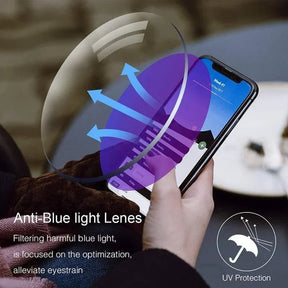 VisionGuard – Sapphire Anti-Blue Dual-Use Reading Glasses