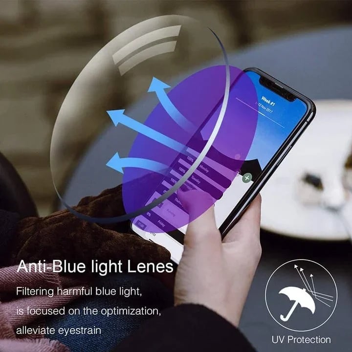 VisionGuard – Sapphire Anti-Blue Dual-Use Reading Glasses