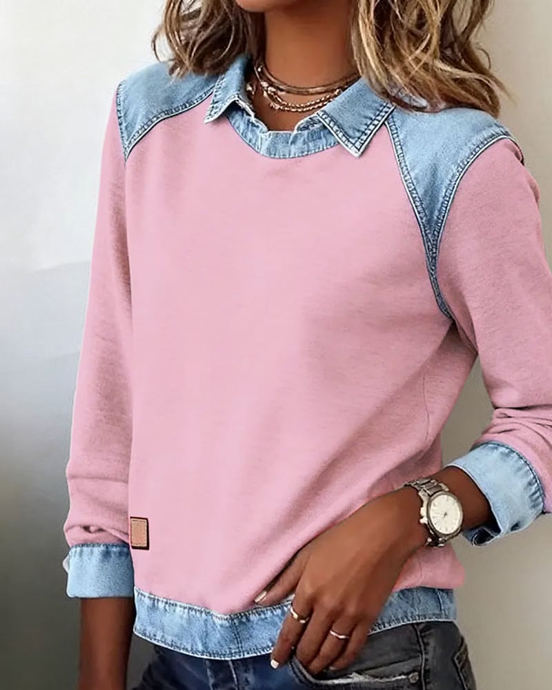 BelleVibe – Women’s Fashion Lapel Blouse