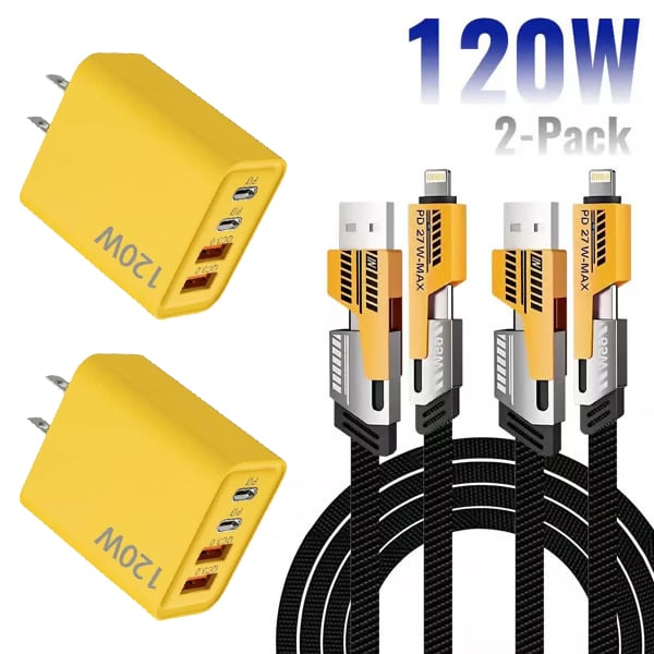 VoltSync – Travel-Friendly Dual Port Fast Charging Solution