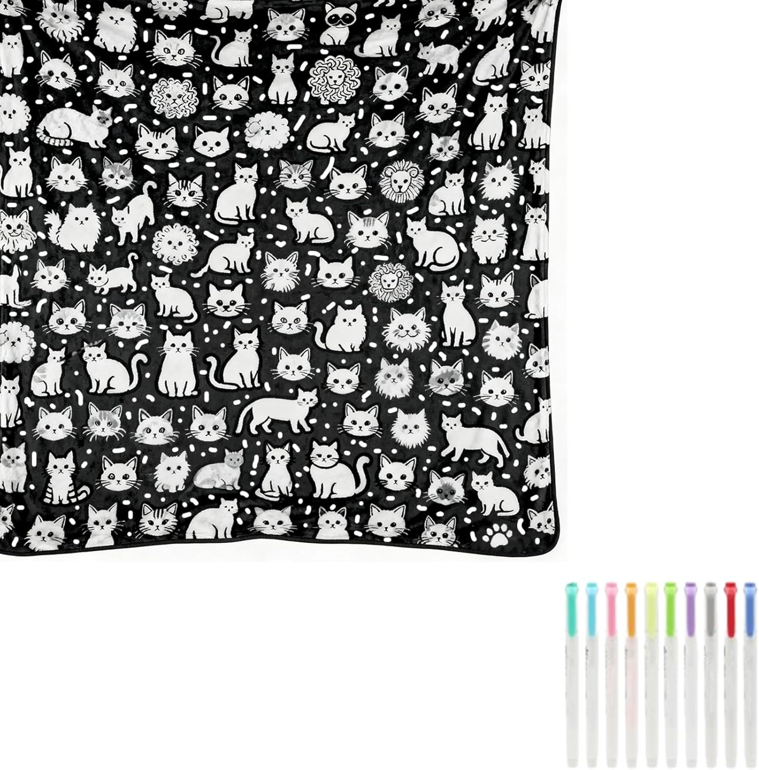 FocusBlanket – DIY Coloring Blanket
