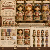 TinyWorlds – Cozy Patchwork DIY Craft Kit Collection