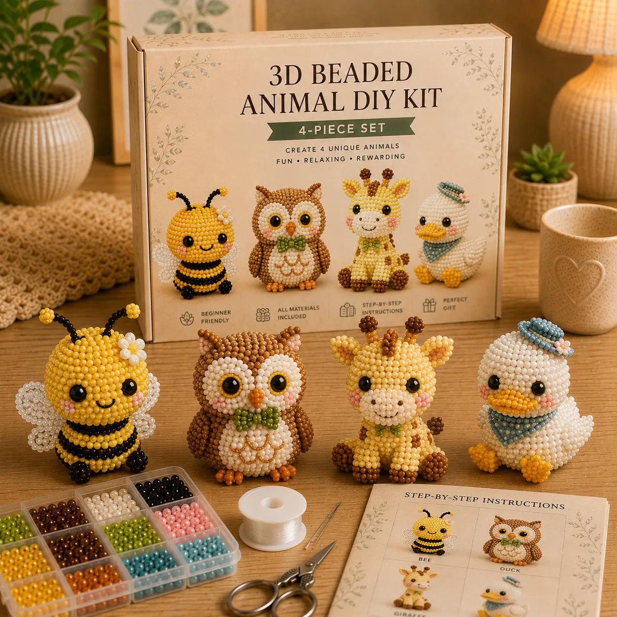 PawCraft – 3D Beaded Pet DIY Kit