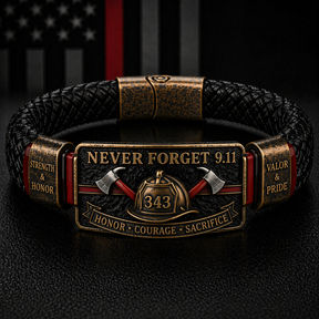 RedLineValor – Firefighter Pride Wristband