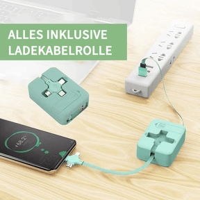 PowerNest – Multi Function Fast Charge Cable Organizer Box