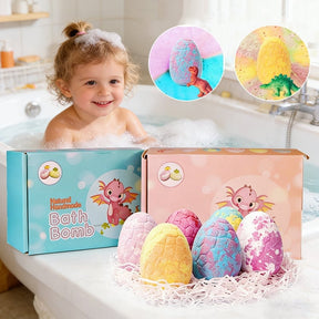DinoGlow – Fun & Colorful Bath Bomb Eggs