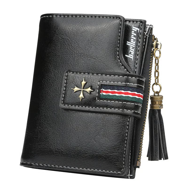 ZipLuxe – Multifunctional Tassel Zip Wallet