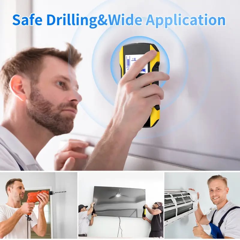 WallSense Pro – Precision Metal Detector Wall Scanner