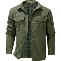 VistaWork – Versatile Flannel-Lined Utility Shacket