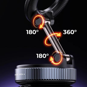 SpinGrip – 360° Magnetic Car Phone Mount